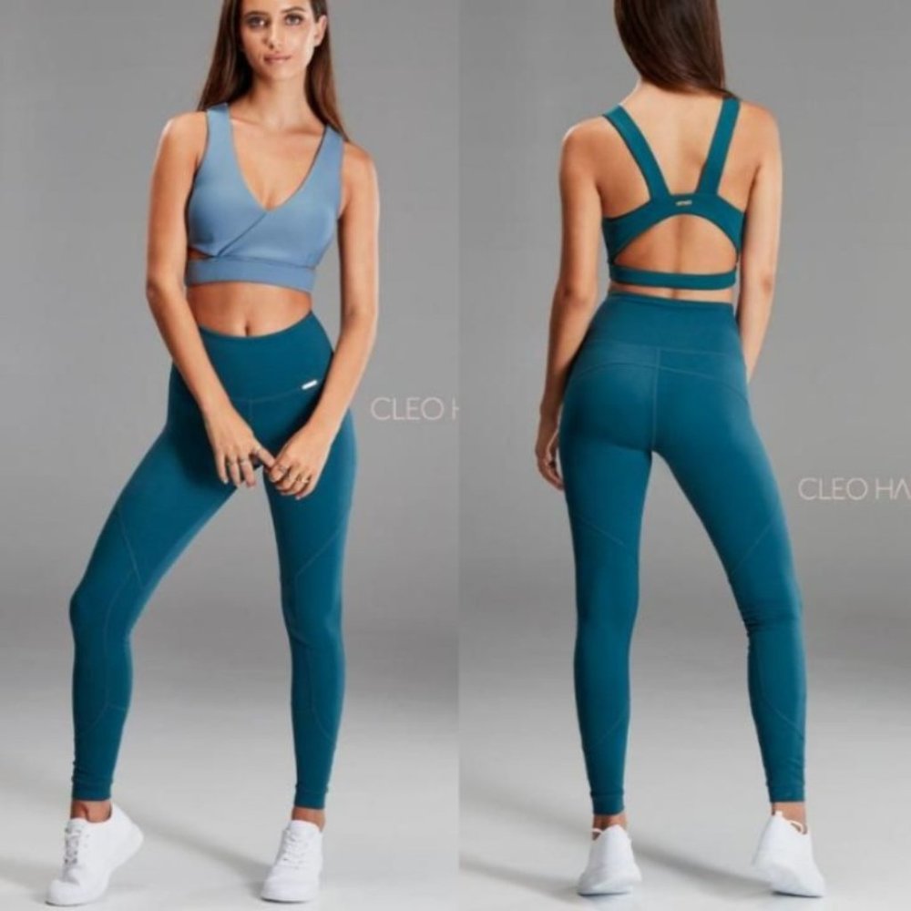 NWT Cleo Harper Allegra Legging Atlantic